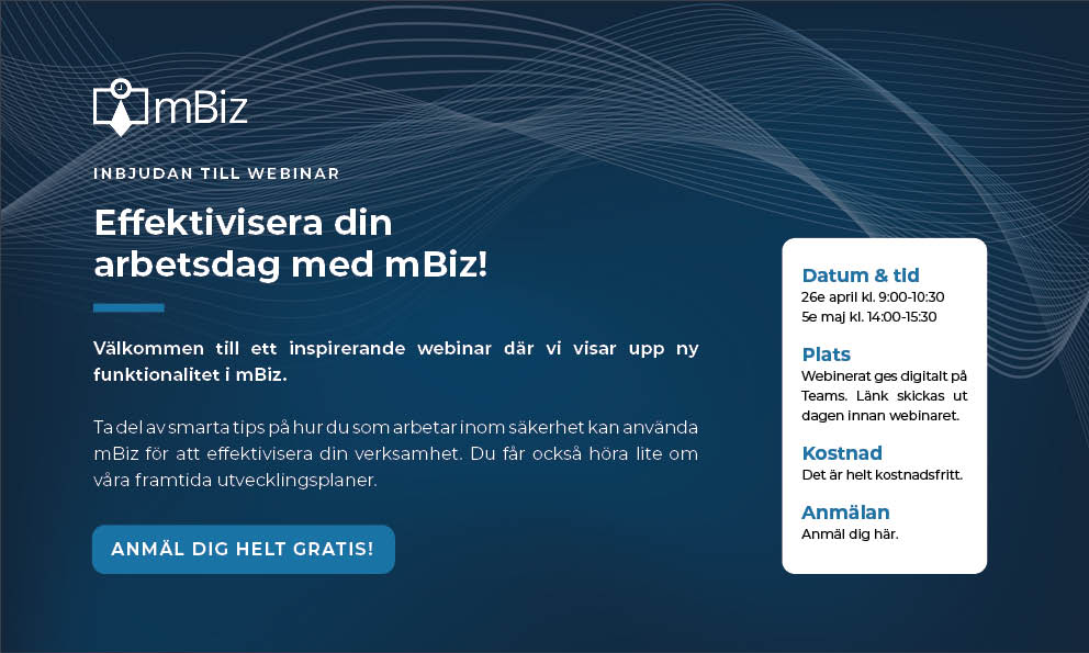 Webinar: effektivisera din arbetsdag med mBiz!
