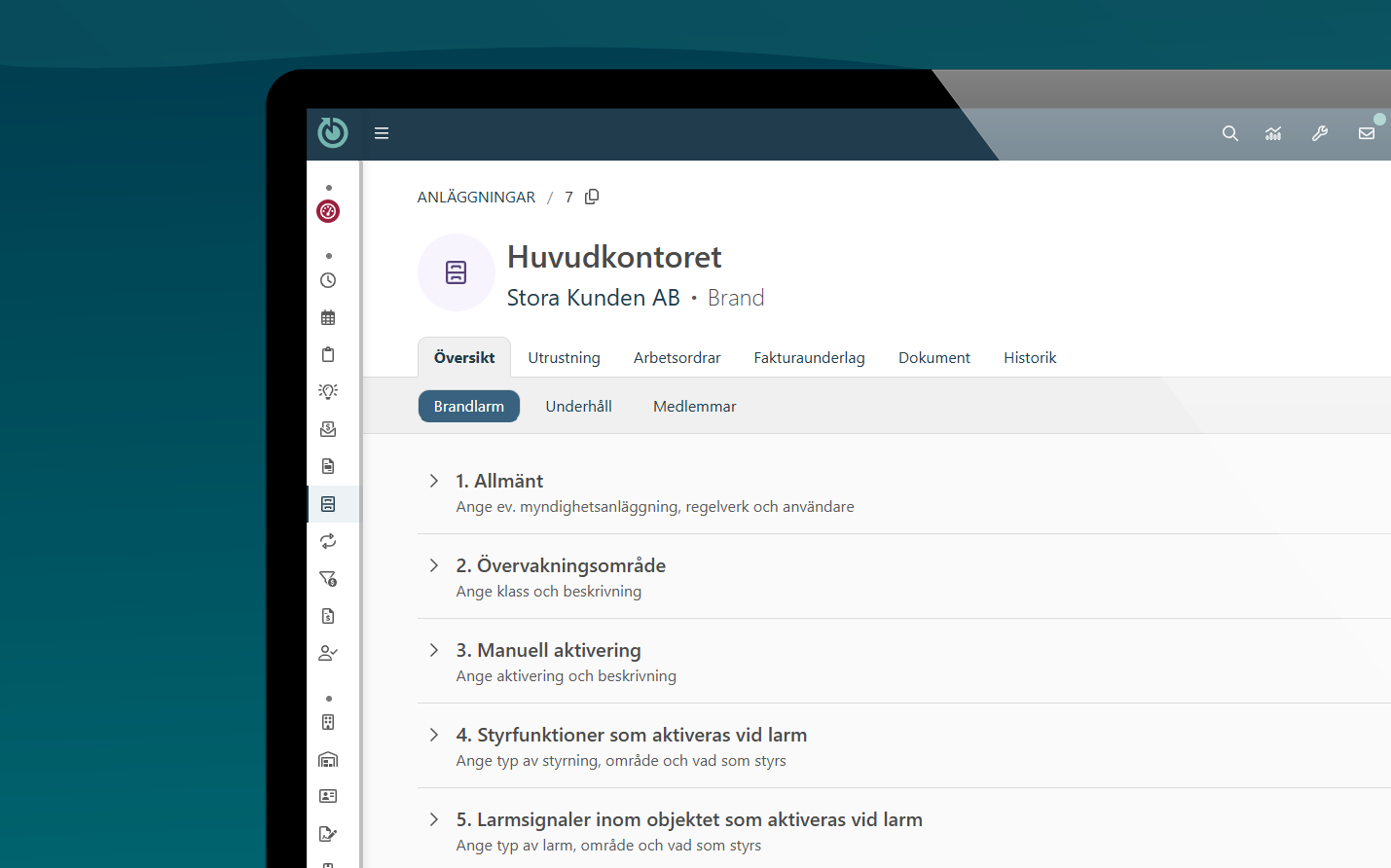 Uppdateringar för brandanläggningar